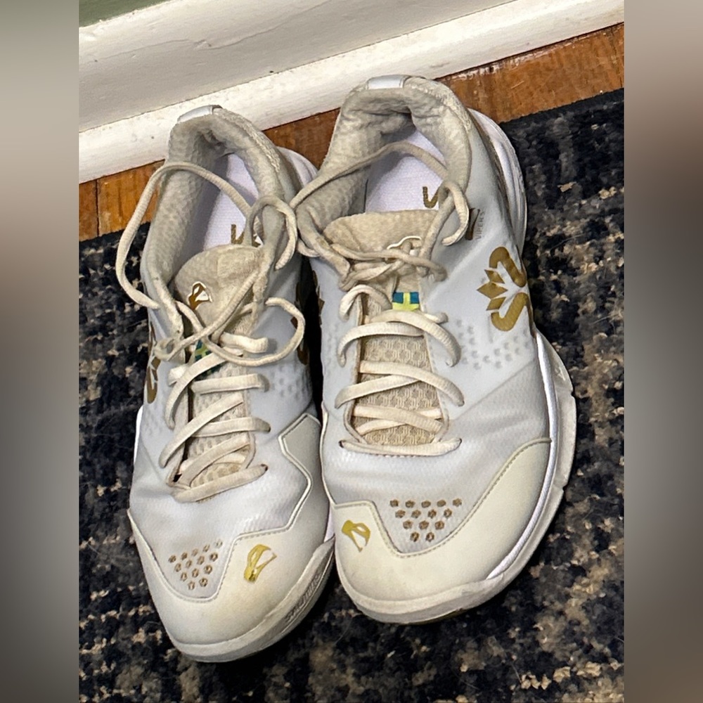 Salming women’s viper 5 white/Gold